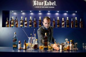 XXXX attends the Johnnie Walker Blue Label guest experience for 'The Gentleman's Wager II' at Villa Mondragone on October 31, 2015 in Rome, Italy.